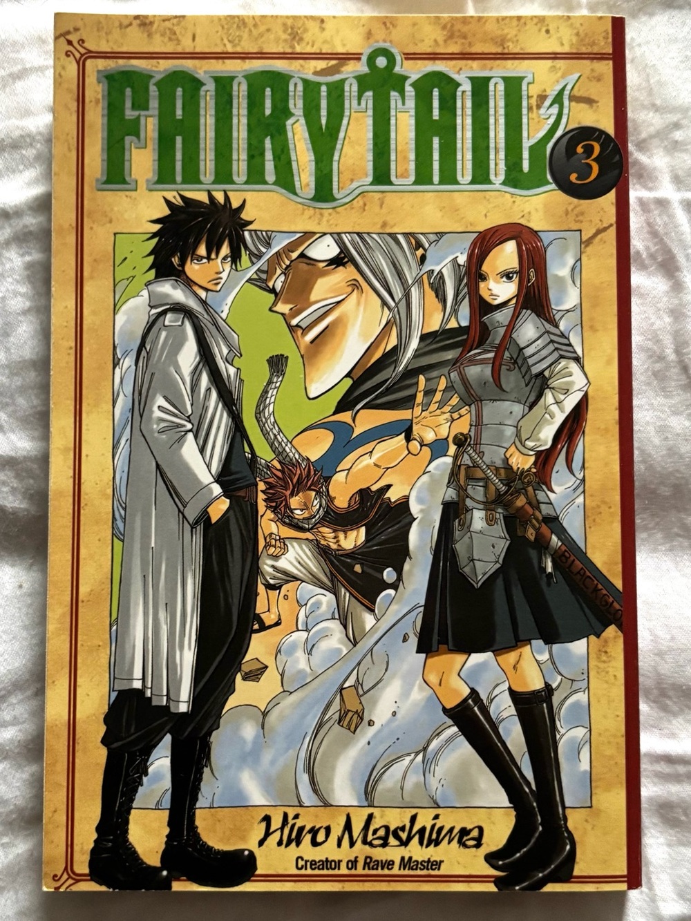 5/$25 Fairy Tail Book 3 by Hiro Mashima - Manga